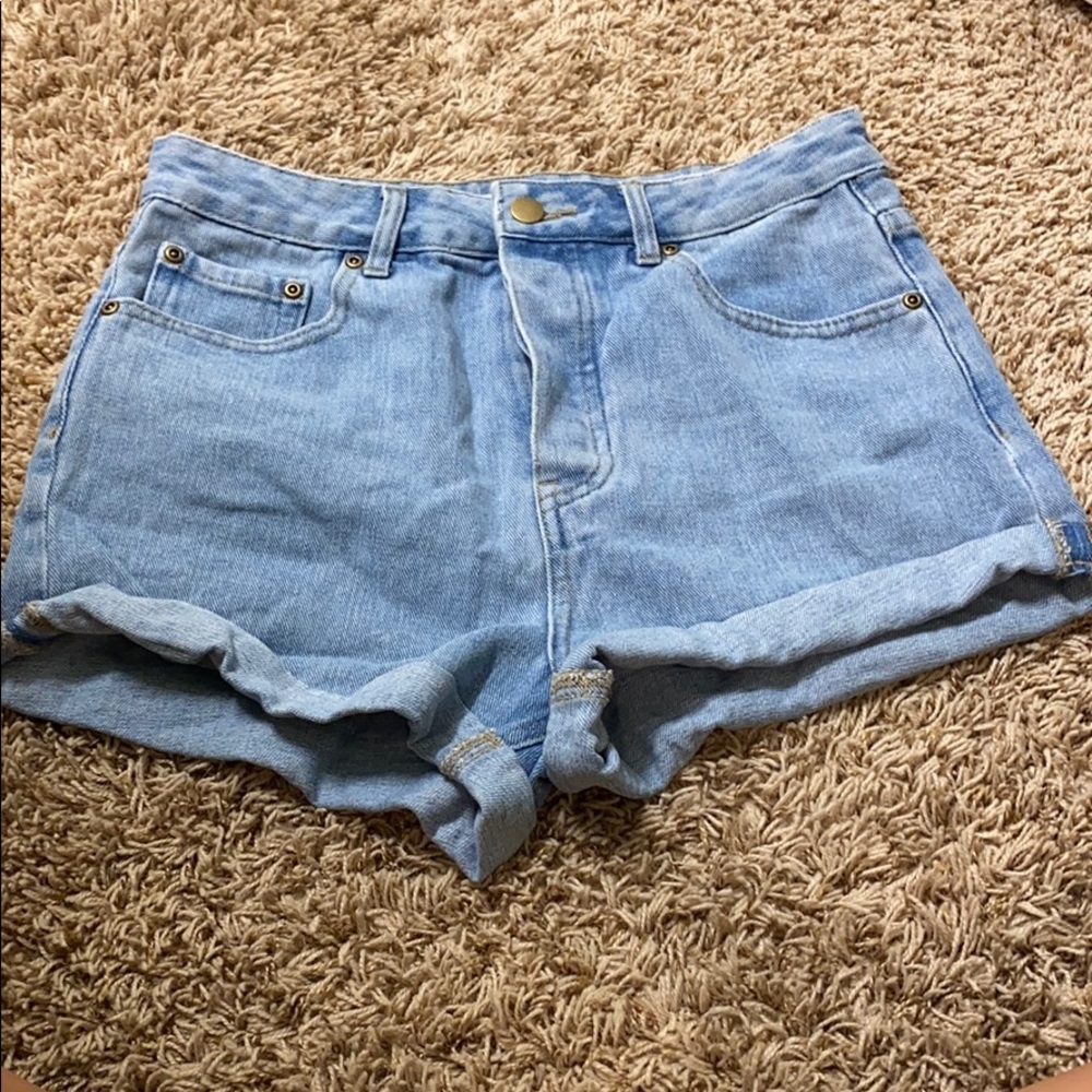 forever 21 denim shorts